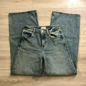 Pacsun Wide Jessie Washed Blue Jeans